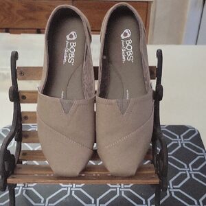 BOBS Women's Tan Slip-On Shoes